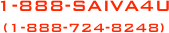 
1-888-SAIVA4U
(1-888-724-8248)