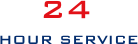 24
 HOUR SERVICE